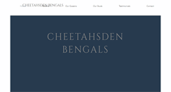 Desktop Screenshot of cheetahsden.com